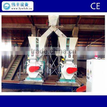 CE biomass pellet mill, hard wood pellet production line, beach wood pellet mills