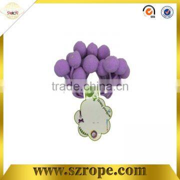 2014 purple decorative pompons,gift pompons