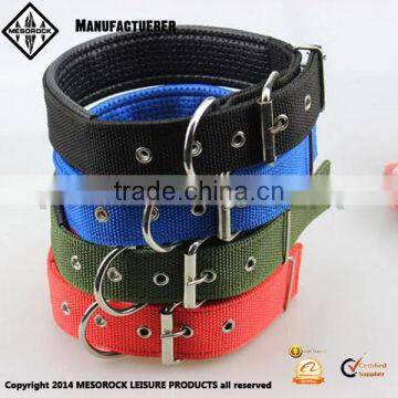 Pet accessories wholesale 4 colors avaliable nylon dog collar rechargeable pet collar