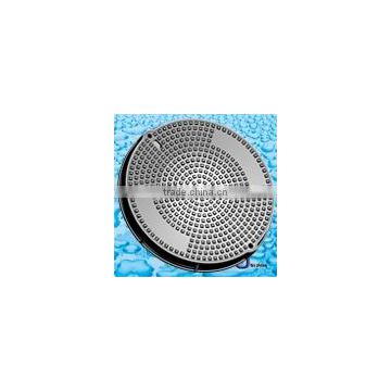 manhole cover SMC Manhole Cover Dia.450mm /square manhole cover /sealed manhole cover