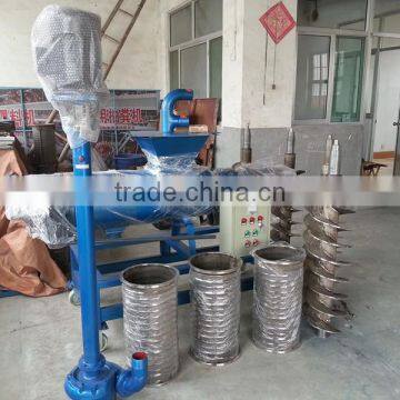 Energy-saving manure / cow/chicken/cattle dung dewatering/processing machine