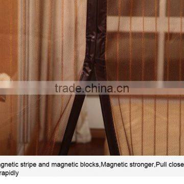 2016 Dustproof Anti-mosquito Soft Magnetic Rolling Screen Door With Good Light and Closed photo-4