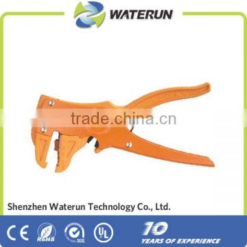 high quality plastick grip with ergonomic design wire strippers cutting pliers with precisely blades.