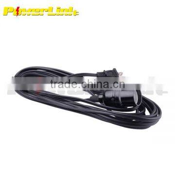 H20167 Mexico extension cord with light socket/extension lead/power cord/power cable