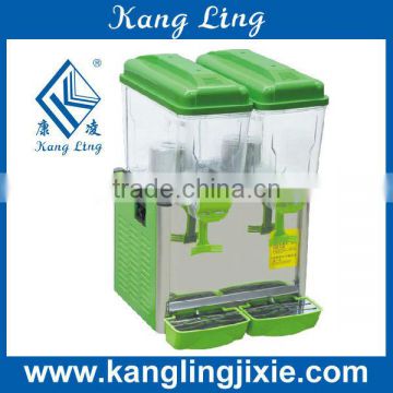 Green Color 12L 2 tanks Beverage Cooler