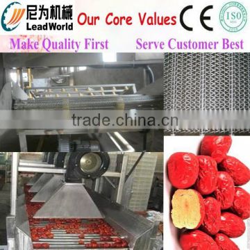 spicy snack drying machine/water removing machinery