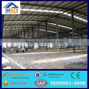 Prefab Workshop Structural Steel Frame Warehouse Construction photo-4