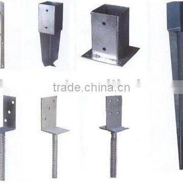 galvanized pole anchor