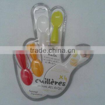 Hot Selling Fda Bpa Free Popular Disposable Small Finger Food Spoon/plastic Spoon photo-2