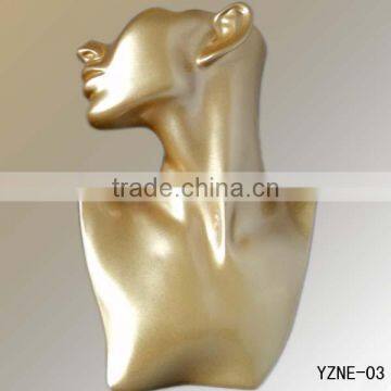 Fiberglass jewellery mannequin necklace display