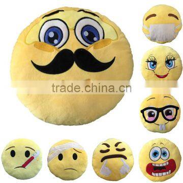 Custom Made Stuffed Cartoon Plush Emoji Pillow photo-2