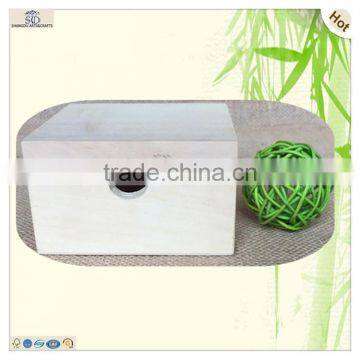 Printed Logo Pattern Laser Cutting Shape Wooden Box photo-4