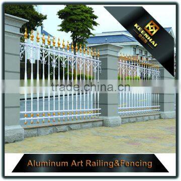 Decorative Outdoor Villa Garden Fence Powder Coated Aluminum Fence Post