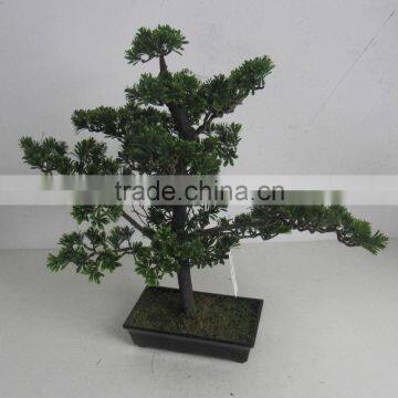 SJ041117 Ornamental Plastic Plants/topiary Frame Trees/decorative Bonsai Plants photo-4