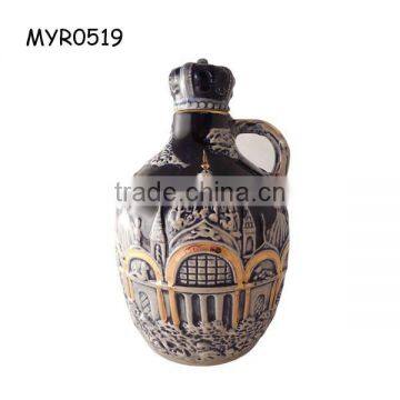 Mini Portable Antique Liquor Whiskey Decanter Customized Wine Decanter photo-2