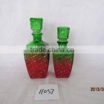 Spayed Clear Glass Wine Decanter photo-2