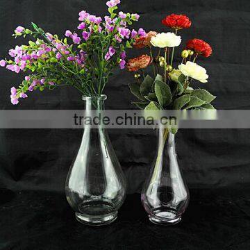 because glass flower vase for two sizes