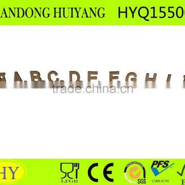 Fashion Best Quality Handmade Wooden Alphabet Train Letters photo-2