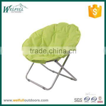 Steel Frame Folding Portable Garden or Indoor Moon Chair