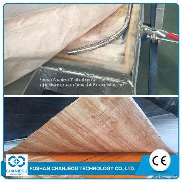 Aluminum Sheet Wood Grain Transfer Machine photo-3