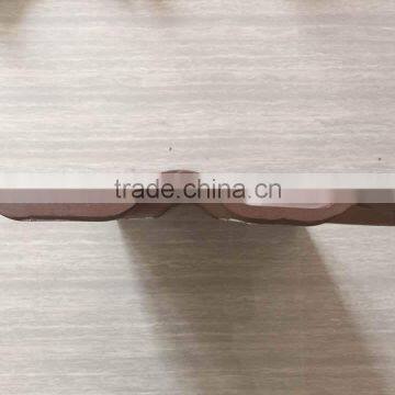 New Technology Light Weight Spanish Tile Roof, Special Design Corrugated Clay Roof Tile photo-3