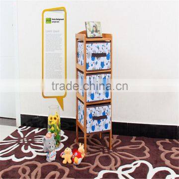 Antique Design Four Layers Woood Bedroom Cabinet photo-5