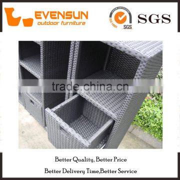 Classic Bedroom Rattan Closet Furniture Wicker Furniture photo-2