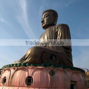Outdoor Decoration Feng Shui Bronze Buddha Statue for Travel in Taiwan photo-2