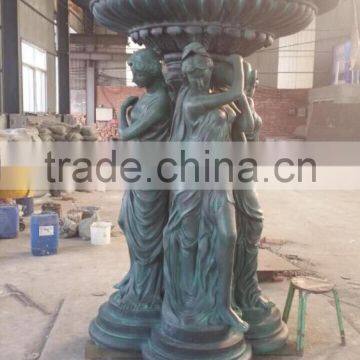 Large Garden Water Fountain Decoration Metal Craft Bronze Fountain Sculpture photo-3