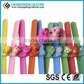Silicone Minus Ion Bracelet Watch Silicone Slap Watches Cheap Wholesale Kids Slap Watches Silicone photo-3