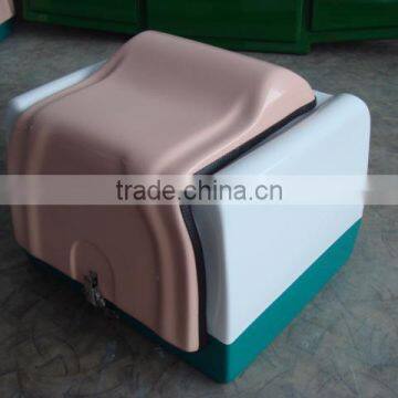 High Quality Shiny Gel Coat Finish Fiberglass Delivery Box for Scooter and Motorcycle. Factory photo-6