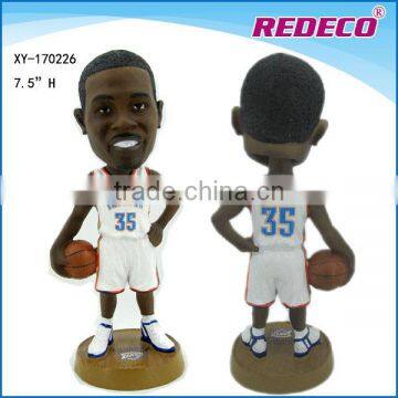 2017 size 5''6''7''8'' basketball player bobble head figurine