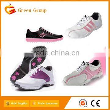 Wholesale golf shoes Waterproof womens golf shoes custom designed for golf for promotion