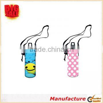 Insulated Soft Sleeve Holder Case Protable Strap Water Bottle Cooler Bag photo-2
