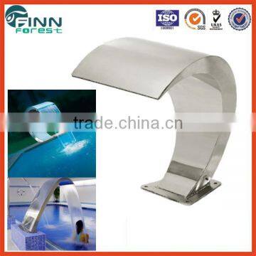 European Design Decoration Stainless Steel 304 Cobra Indoor Waterfall photo-5