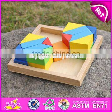 2017 Best Design 25 Pieces Kids Educational Wooden Blocks Toys W13A128-S photo-4