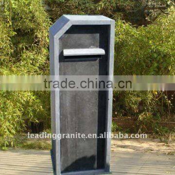 blue limestone letterbox