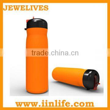 Hot Water Collapsible Silicone Squeeze Water Bottle Silicone photo-5