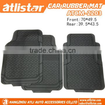 universal auto car rubber floor mats in china