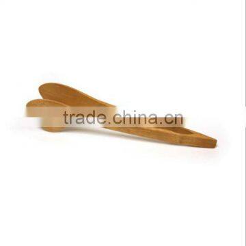 2017 Natural Bamboo Bread and Salad Tongs