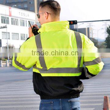 Hi Vis 3M Reflective Tape Hoodies Jacket photo-4