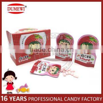 VC Strawberry Tablet Pressed Dextrose Candy