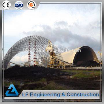 Free Design Long Span Steel Frame Arched Coal Storage Shed photo-3