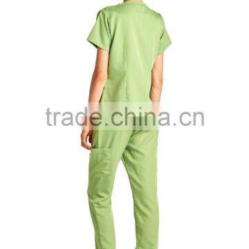 2016 Designer Medical Scrubs Medical Scrubs Uniform Women's Scrubs Medical Set Stretch With Ultra Soft Contrast Pocket photo-6
