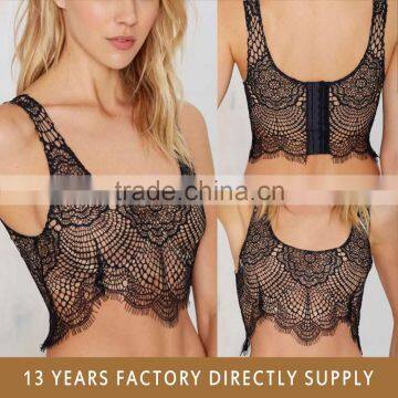 2015 hot products halter style lace bra