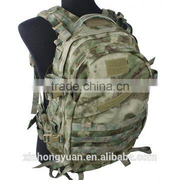 custom green camouflage military tactical molle style A3 day backpacks