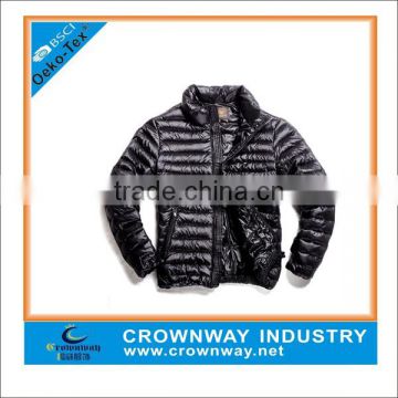 Ultra light down winter jacket men