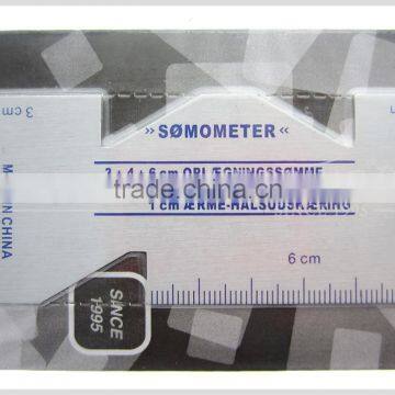 Kearing Brand Aluminum Patchwork Gauge With Metric Sizes #5700A photo-3