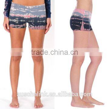 New Style Wholesale Lady Custom Print Booty Shorts OEM Service photo-4