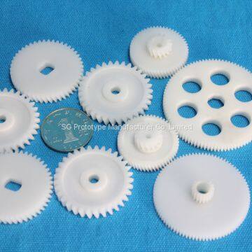 White POM Plastic CNC Rapid Prototypes photo-2
